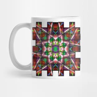 Pattern Psychedelic Weave Mandala Mug